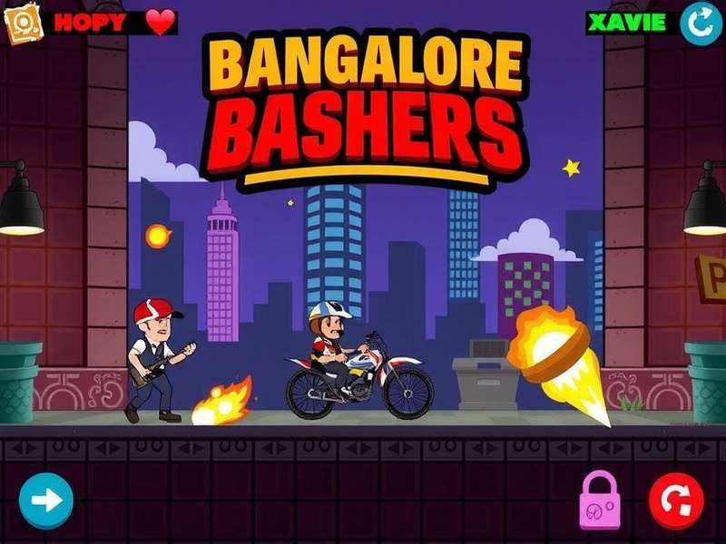 Intense cricket action in Bangalore Bashers Bangalore Bashers Gameplay